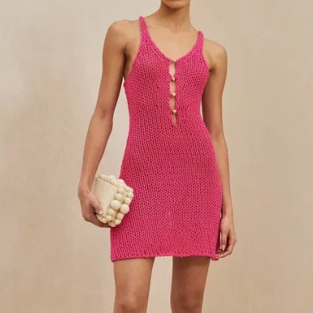 Cult Gaia Patricia Knit Coverup Dress